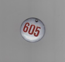 TARGA SMALTATA Targa porta 605