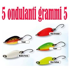 cucchiaini pesca trota lago