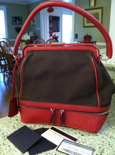 Prada b11174 canapa cerniera - prada,
