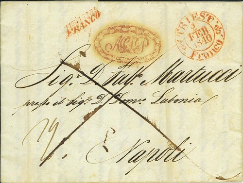 Lettera prefilatelica - , da