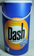 FUSTINO DETERSIVO DASH VINTAGE ANNI 80 IN MATERIALE PLASTICO