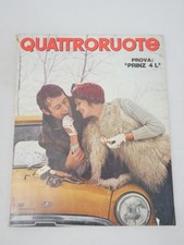 Quattroruote Rivista Gennaio 1970 numero 169