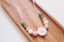 Collana silicone margherita - in,