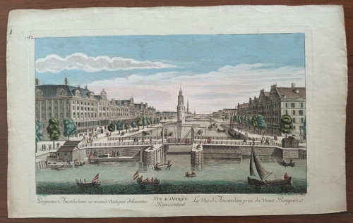1780 daumont vue optique - vue, d'optique