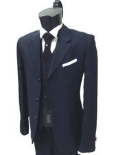 ABITO  SPOSO T. 48  BLU