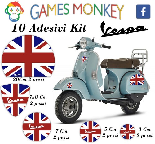 Adesivi moto vespa - adesivi,