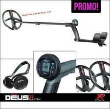 METAL DETECTOR DEUS 2 MASTER WS6 XP + CUFFIE WSA II PIASTRA A SCELTA