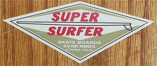 Adesivo skateboard hobie - adesivo, super