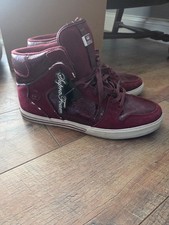 SUPRA vaider size 11 maroon
