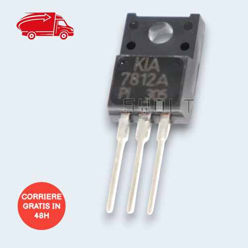 Regolatore tensione kia7812api - regolatore,