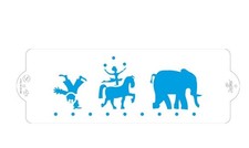 Decora stencil Circo plastica