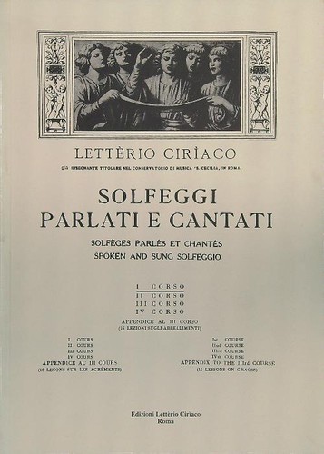Solfeggi parlati cantati i - e,