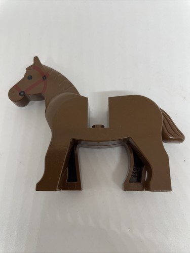 Lego cavallo marrone rossastro - cavallo,