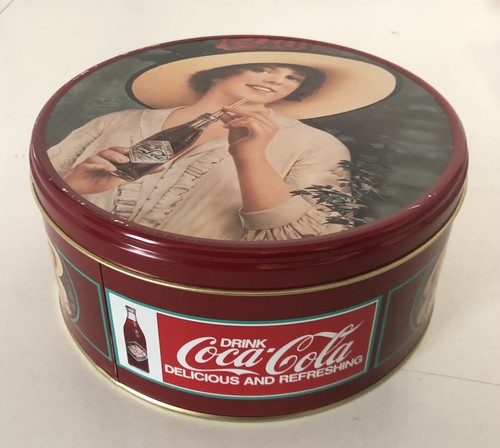 Coca cola scatola tonda - coca,