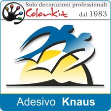 Coppia adesivi Knaus cm.35x22
