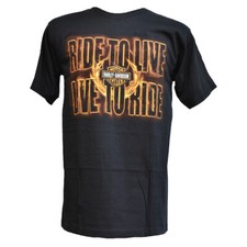 T-shirt HD Live to Ride L2R Harley Davidson nuova