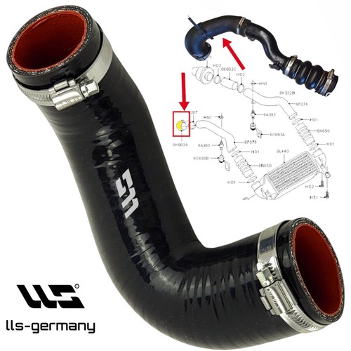 Tubo turbo silicone - tubo, in