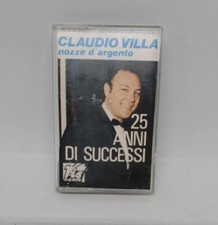 Claudio Villa ‎"Nozze D'Argento 25 Anni Di Successi" MC/CASSETTE SC LV 3361 ITA
