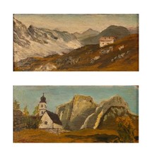 Giovanni Pirovano (1880-1959) - Paesaggi montani Giovanni Pirovano (1880-1959) -