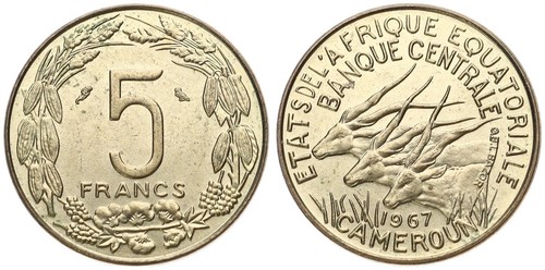 Camerun äquatorialafrika 5 - -,