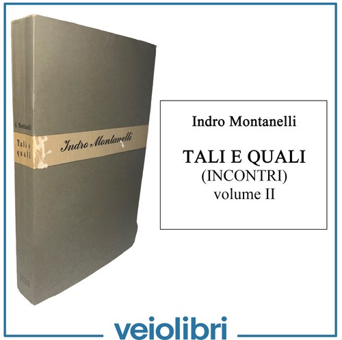 Indro montanelli tali quali - montanelli, e
