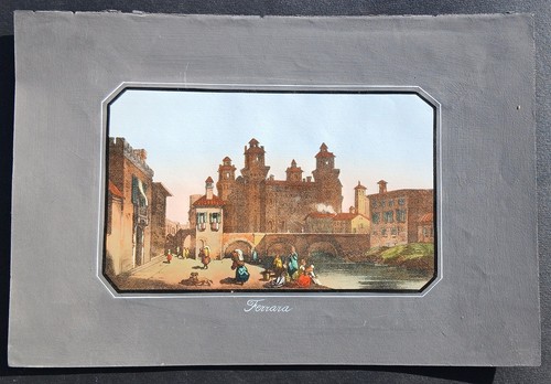 Stampa antica litografia - stampa, 1850