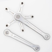 CAMPAGNOLO SUPER RECORD CRANKSET  1985 OLD ROAD BIKE BICYCLE VINTAGE 170mm 144