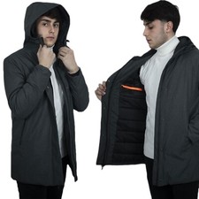 Piumino Uomo Invernale Lungo