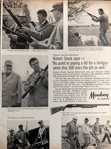 Pubblicità vintage mossberg - vintage,