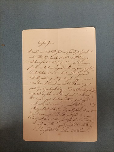 Due lettere ubaldino - lettere,