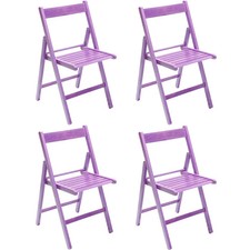 4 SEDIE PIEGHEVOLI BIRRERIA