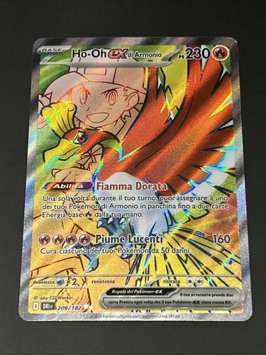Pokemon card ex - pokemon, ho-oh