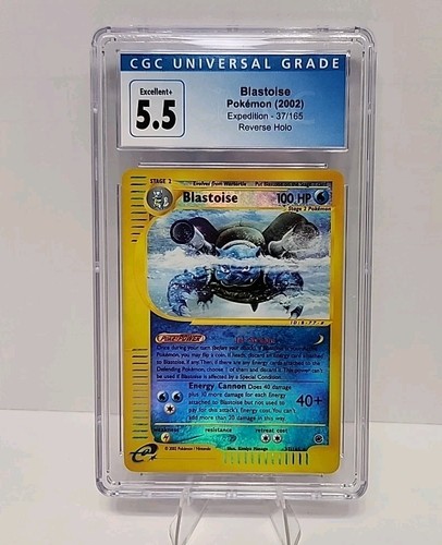 Cgc blastoise 37 - cgc, 5.5