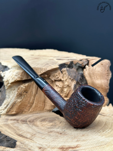 Pipa fumo biliardo - pipa, sabbiata