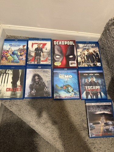 Lot blu ray movies - of, 9
