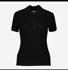 Polo Shirt Slim Nera Firmata LACOSTE