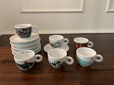 illy art collection 1995 An Du China tazzine espresso artisti e set sandro chia 1993