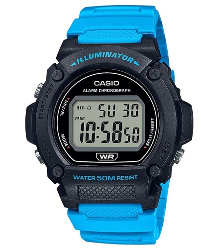 Casio 219h 2a2vdf orologio - w-219h-2a2vdf,