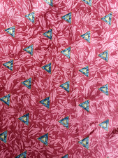 Tende fantasia bordeaux/blu