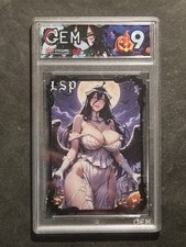 ALBEDO - OVERLORD - DARK METAL CARD - 21 OF 200 - GRADED CARD 10 - NO PSA BGS