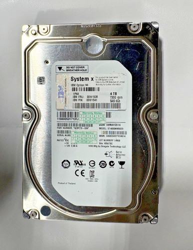Ibm 4tb sas 7 - ibm, 3.5"