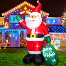 240Cm Babbo Natale Gonfiabile