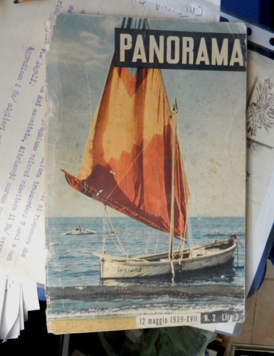 Rara rivista panorama - rivista, 1939