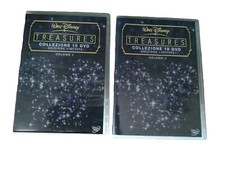 Raro Walt Disney TREASURES Collezione Edizione Limitata 1 e 2 completa 10+10 Dvd