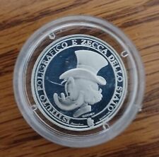 MONETA ARGENTO 1993 WALT DISNEY IL PRIMO CENT ZIO PAPERONE