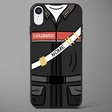 Cover cellulare personalizzata,custodia telefono mestiere CARABINIERE con nome  