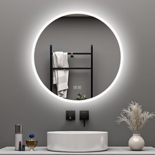 Specchio rotondo con LED|Smart
