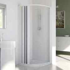 Box Doccia Giove in PVC Semicircolare Angolare 2 Lati Apertura Scorrevole Latera
