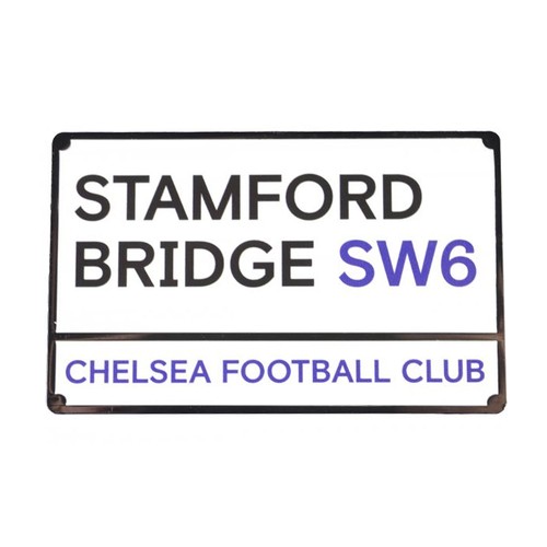 Chelsea cartello stradale - fc,