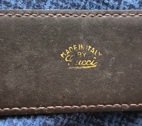 Cintura gucci italiana - gucci,